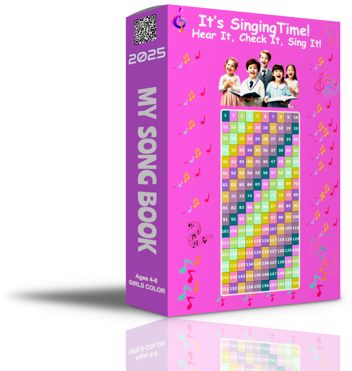 Singing Time Pack – Fun & Engaging Meeting Activity for JW Kids/Girls Color