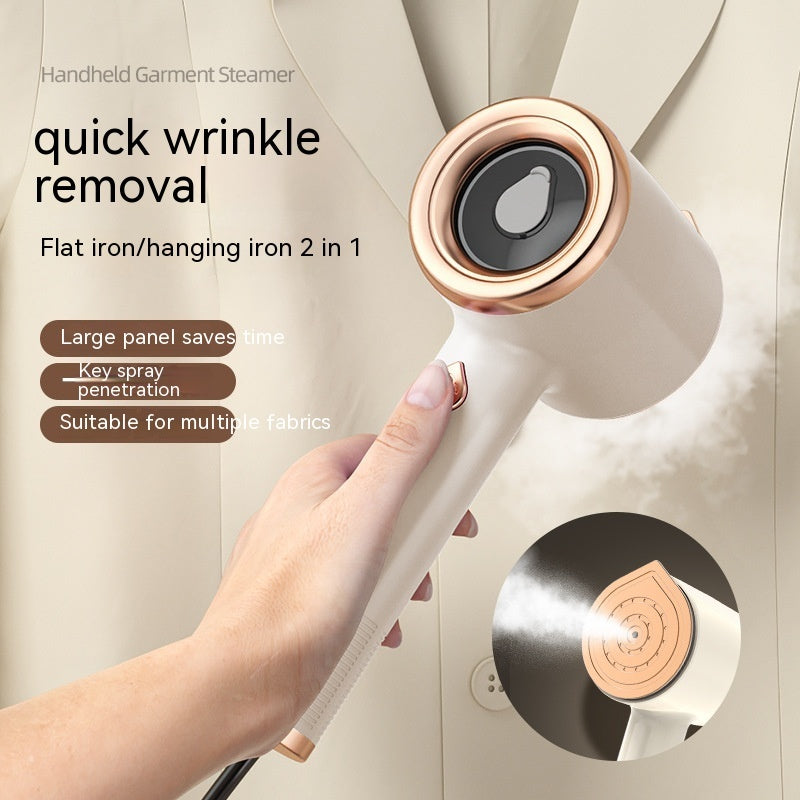 Wrinkle-Free in Minutes! Compact Handheld Garment Steamer for Travel & Everyday Use