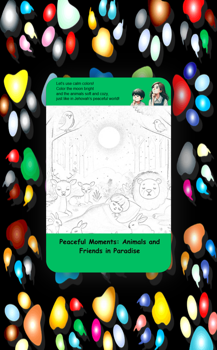 My Paradise Adventure Booklet