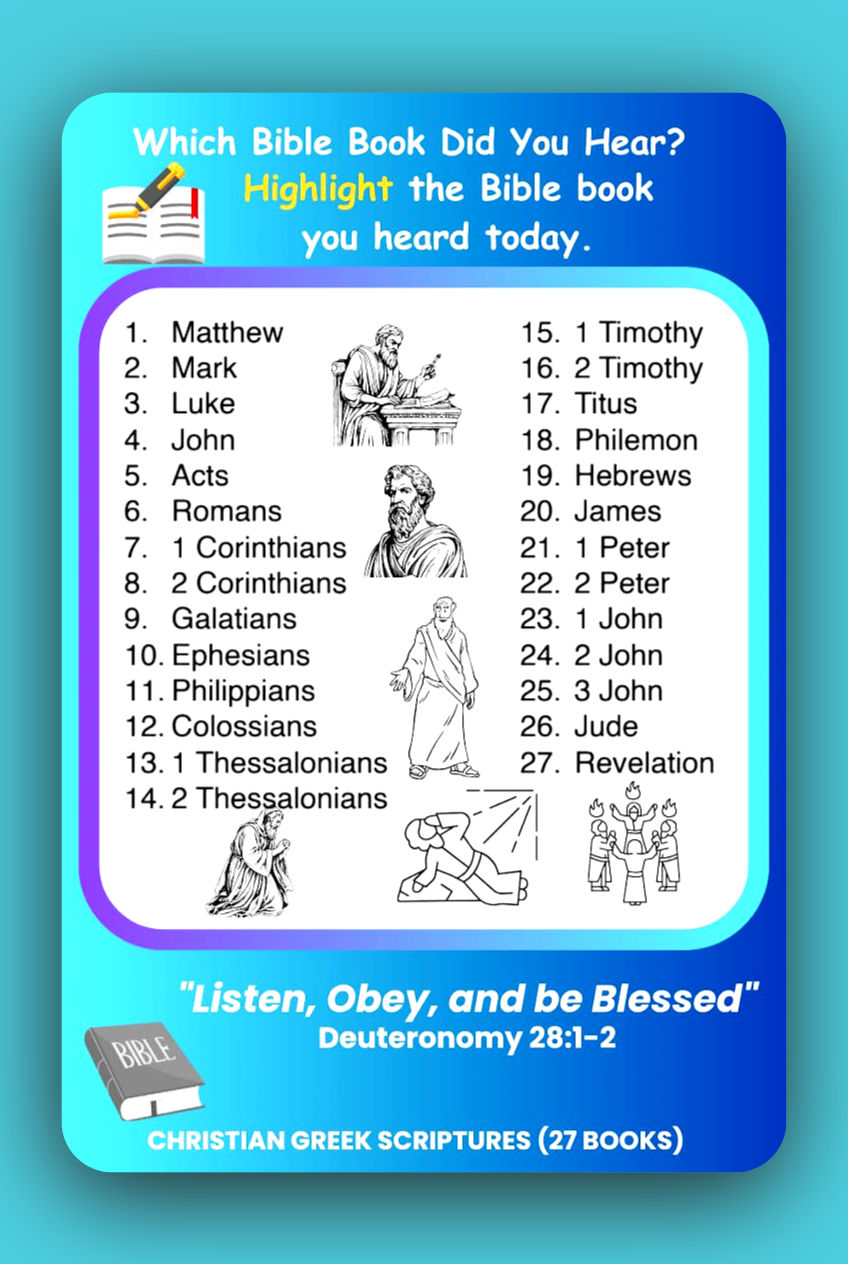 Bible  Book Names Templates – Make Bible Learning Fun and Interactive for Kids!