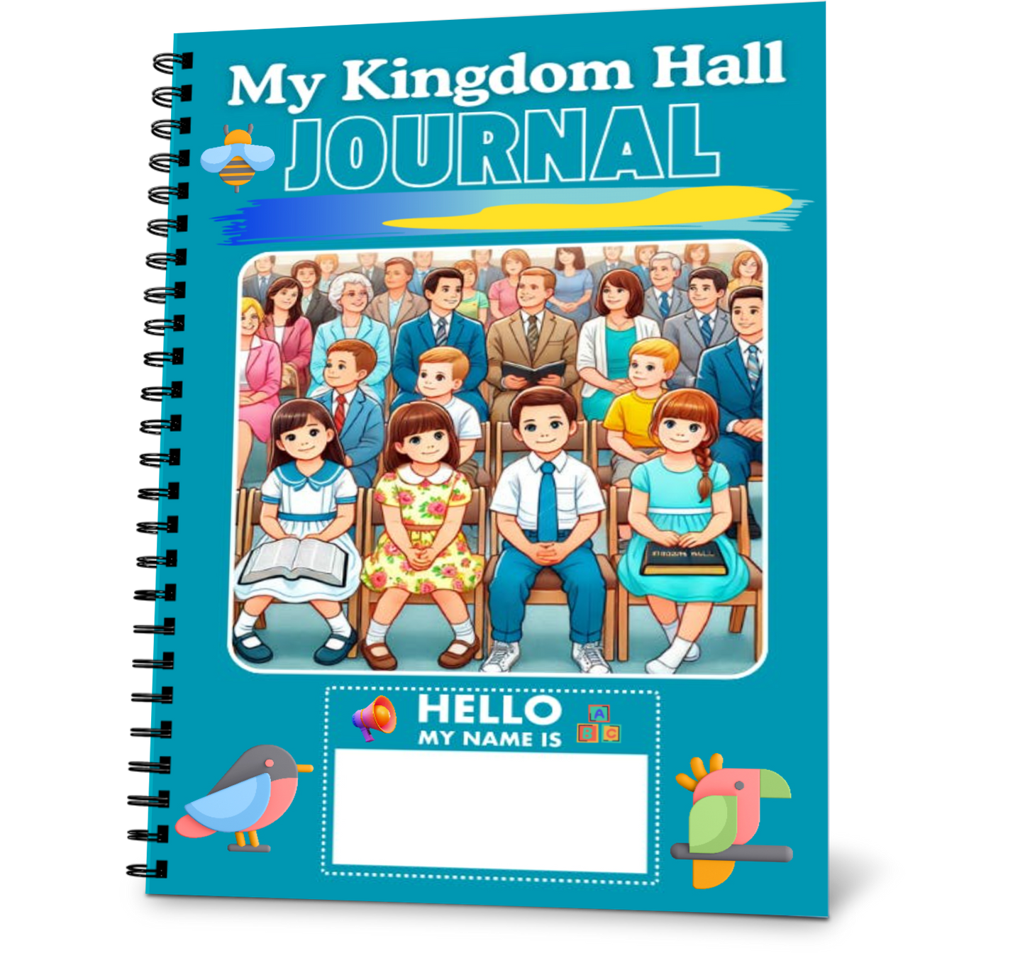 Weekly Meeting Template Bundle for Kids | 20-Page Interactive Spiritual Activity Kit