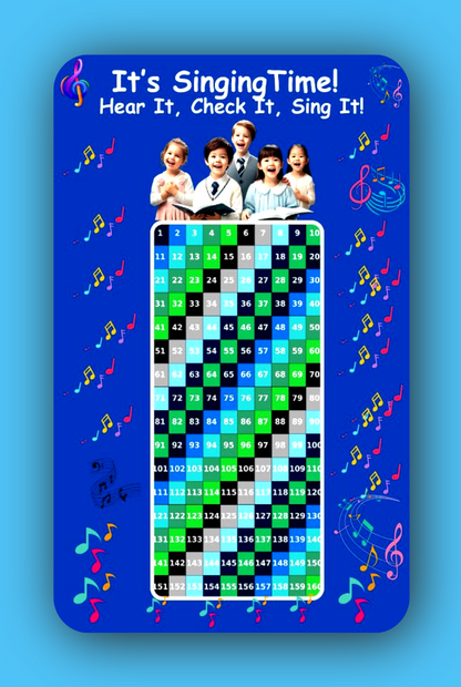Singing Time Pack – Fun & Engaging Meeting Activity for  JW Kids/Boys Color