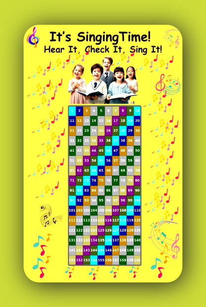 Singing Time Pack – Fun & Engaging Meeting Activity for  JW Kids/Boys Color
