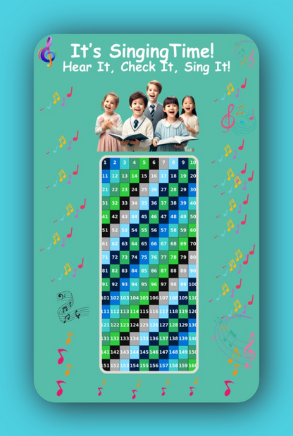 Singing Time Pack – Fun & Engaging Meeting Activity for  JW Kids/Boys Color