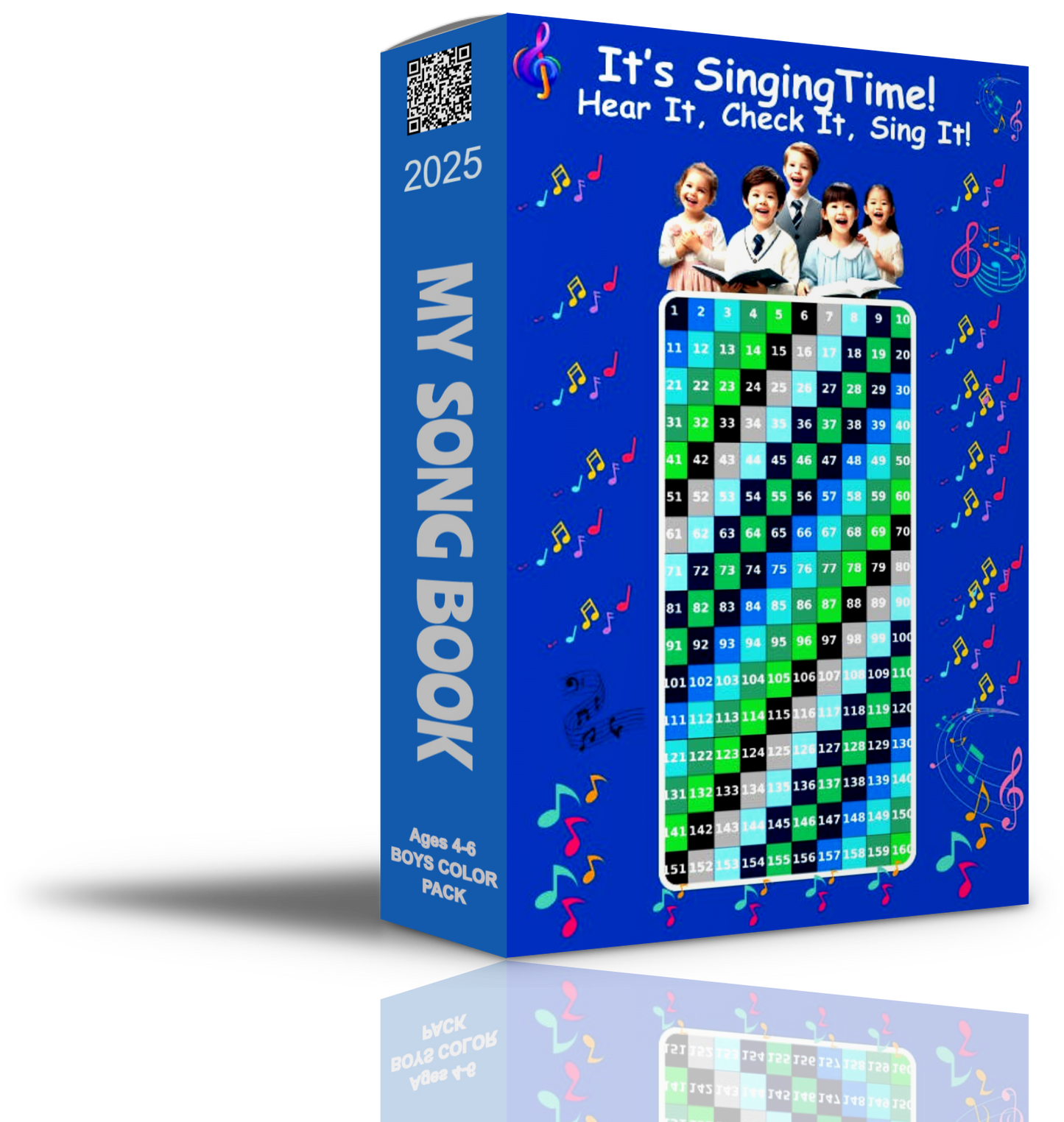 Singing Time Pack – Fun & Engaging Meeting Activity for  JW Kids/Boys Color