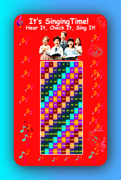 Singing Time Pack – Fun & Engaging Meeting Activity for  JW Kids/Girls Color