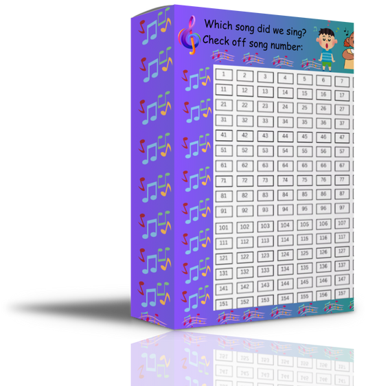Singing Time – Hear It, Check It, Sing It! Designed by Michael (New Jersey)