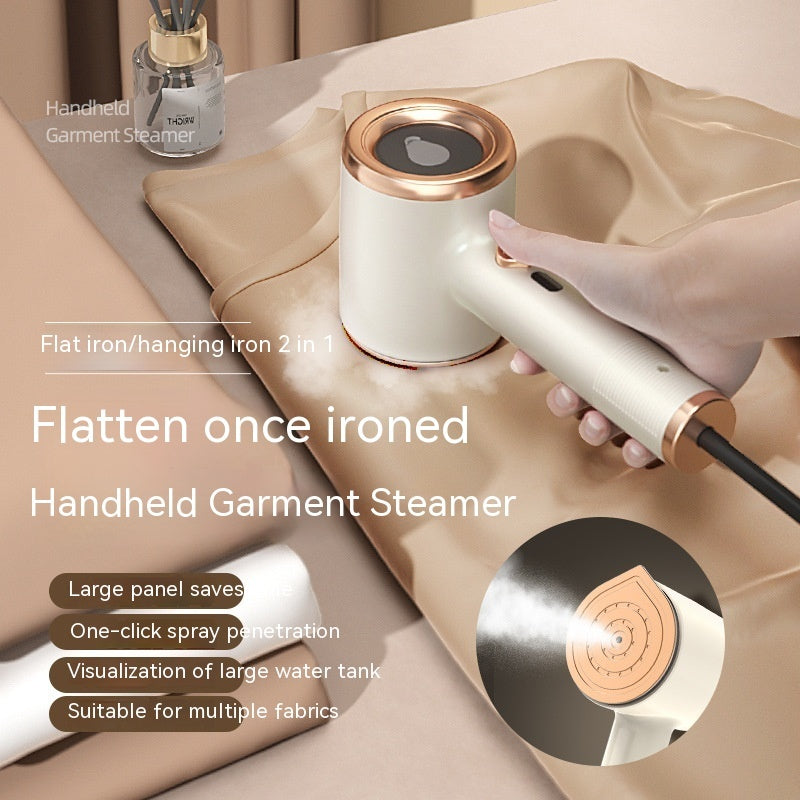 Wrinkle-Free in Minutes! Compact Handheld Garment Steamer for Travel & Everyday Use